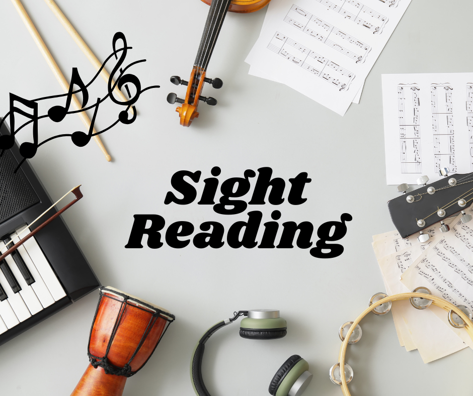 Sight Reading in Recorded Auditions