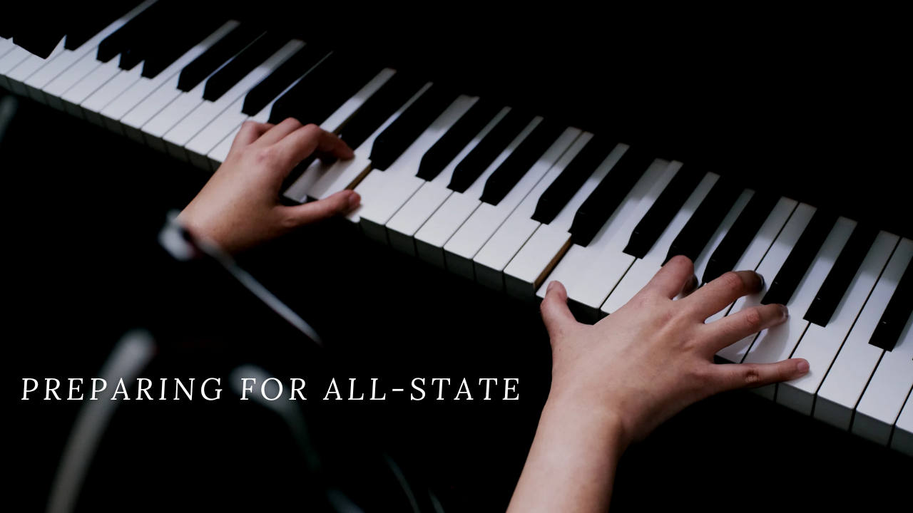 Preparing a Music Student for All-State Auditions
