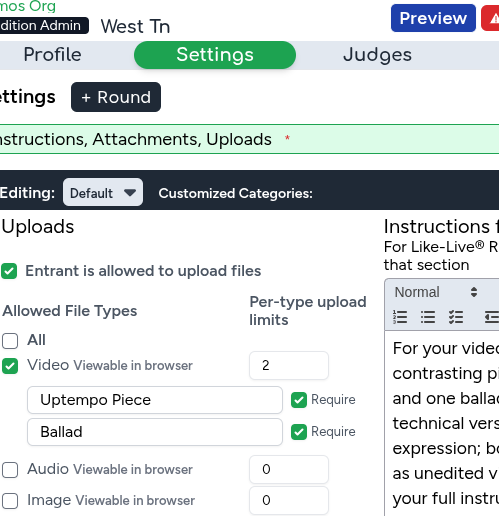 New: Exact Upload Requirements & Instant Setup Previews