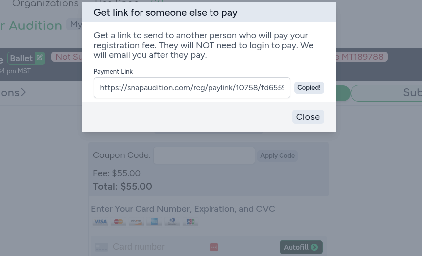 New Feature - Fee Payment Link and More